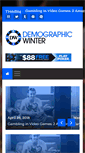 Mobile Screenshot of demographicwinter.com